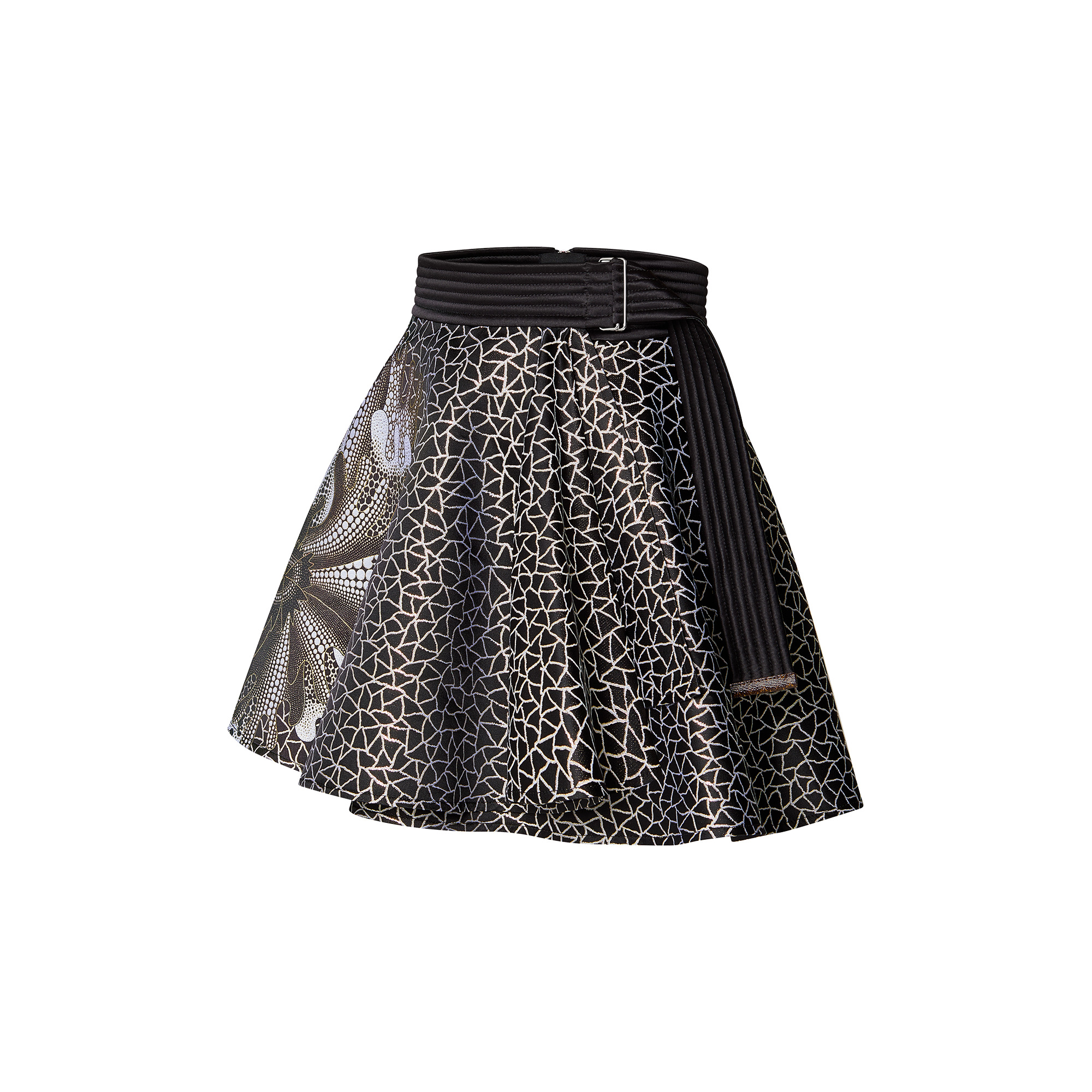 LV x YK Psychedelic Flower Mini Wrap Skirt - 2