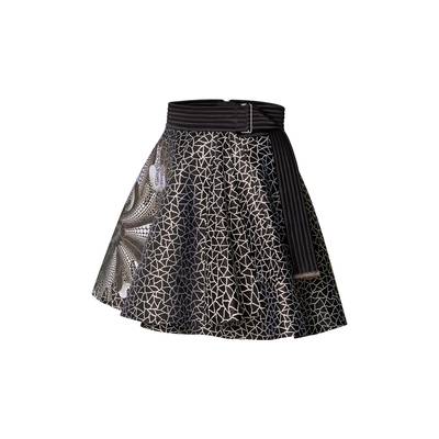 Louis Vuitton LV x YK Psychedelic Flower Mini Wrap Skirt outlook