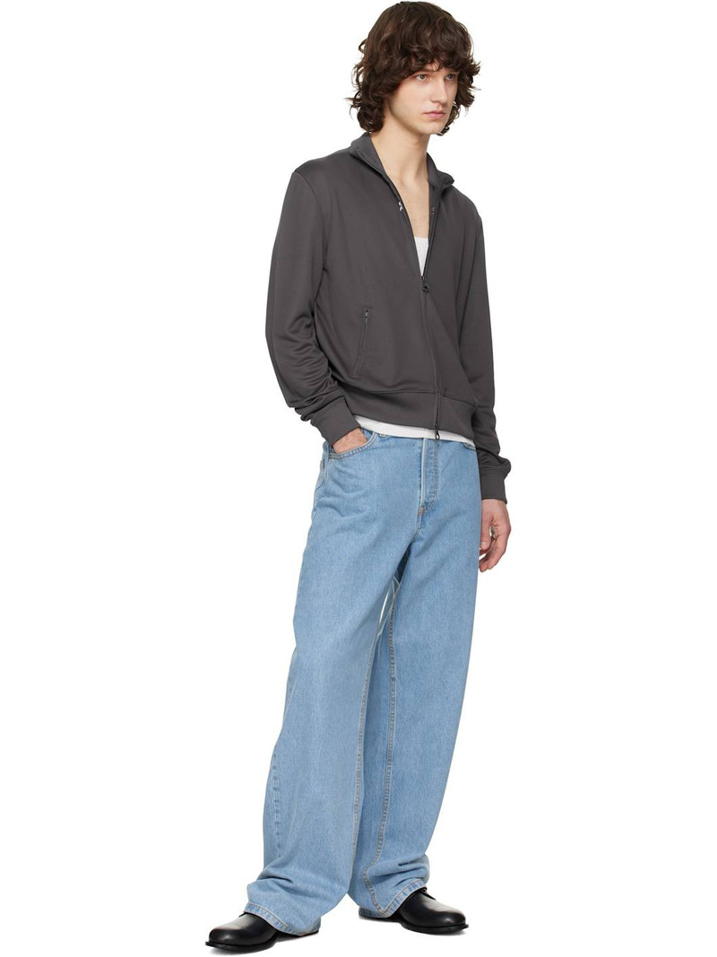 courrèges Gray Signature Track Jacket outlook