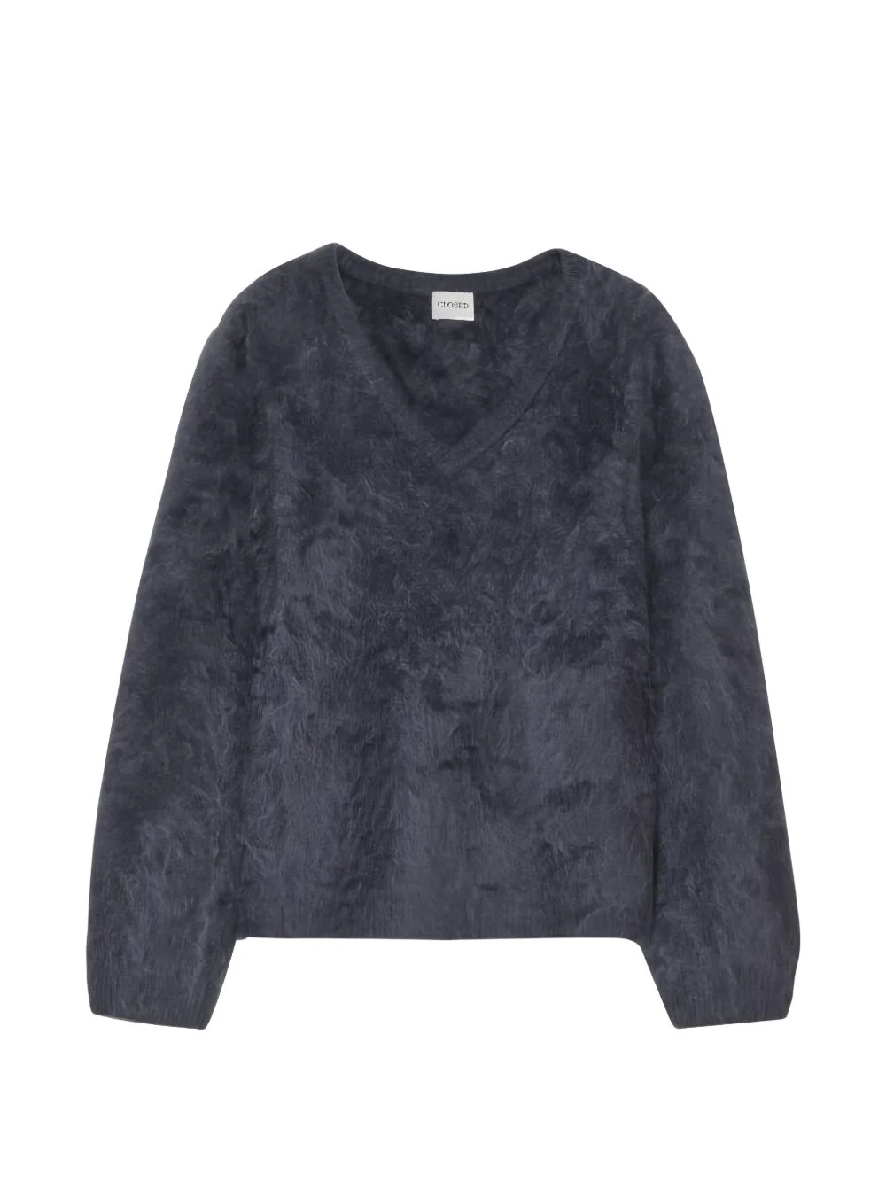 V-neck cashmere sweater - 1