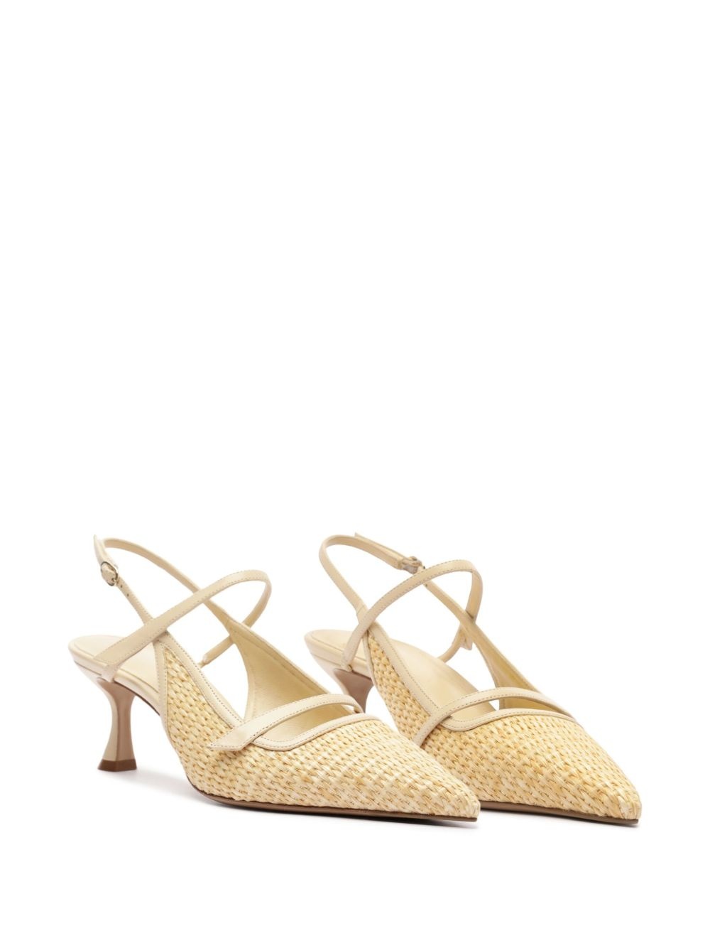 60mm Tita Raffia pumps - 2