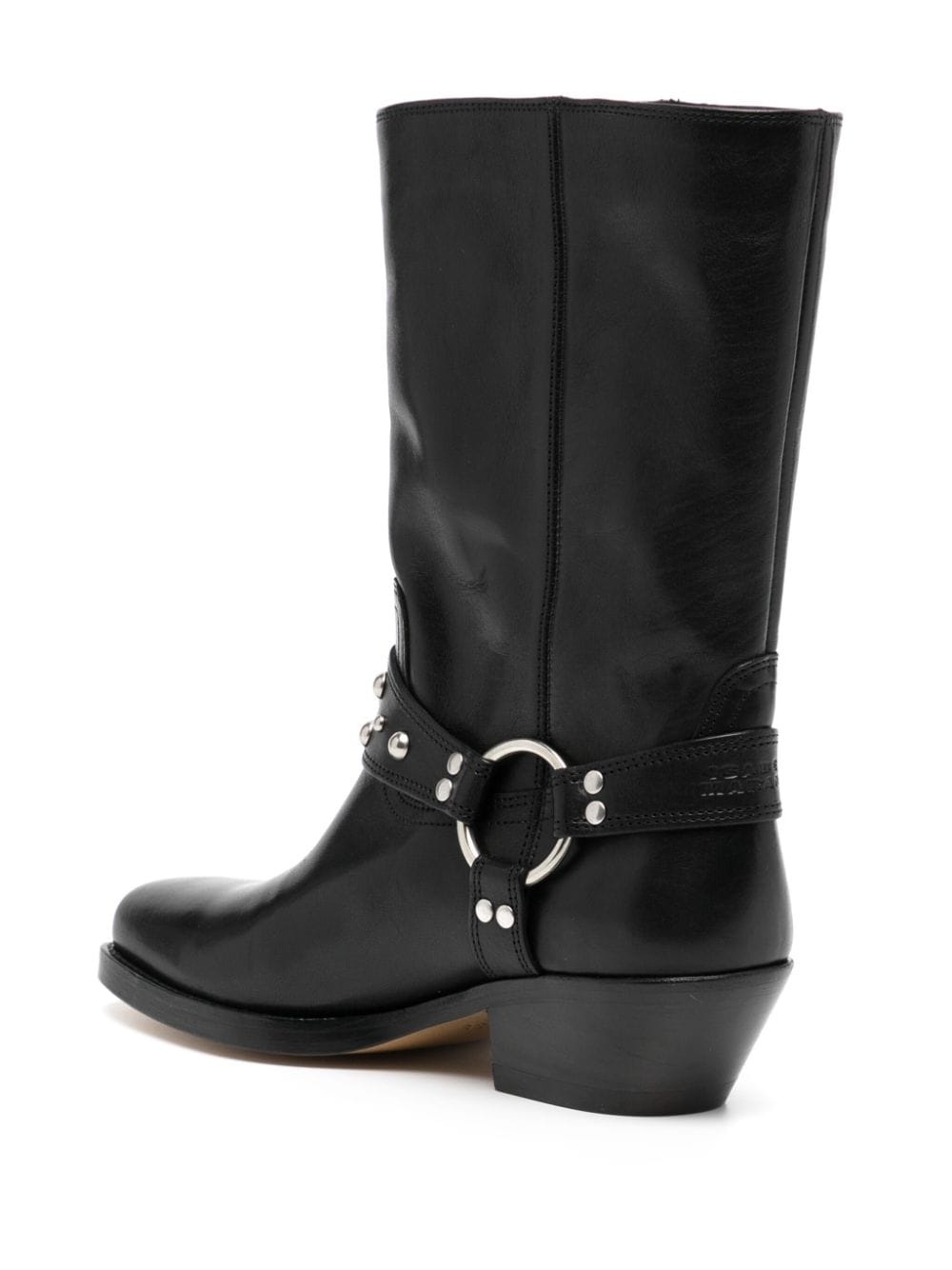 45mm leather boots - 3