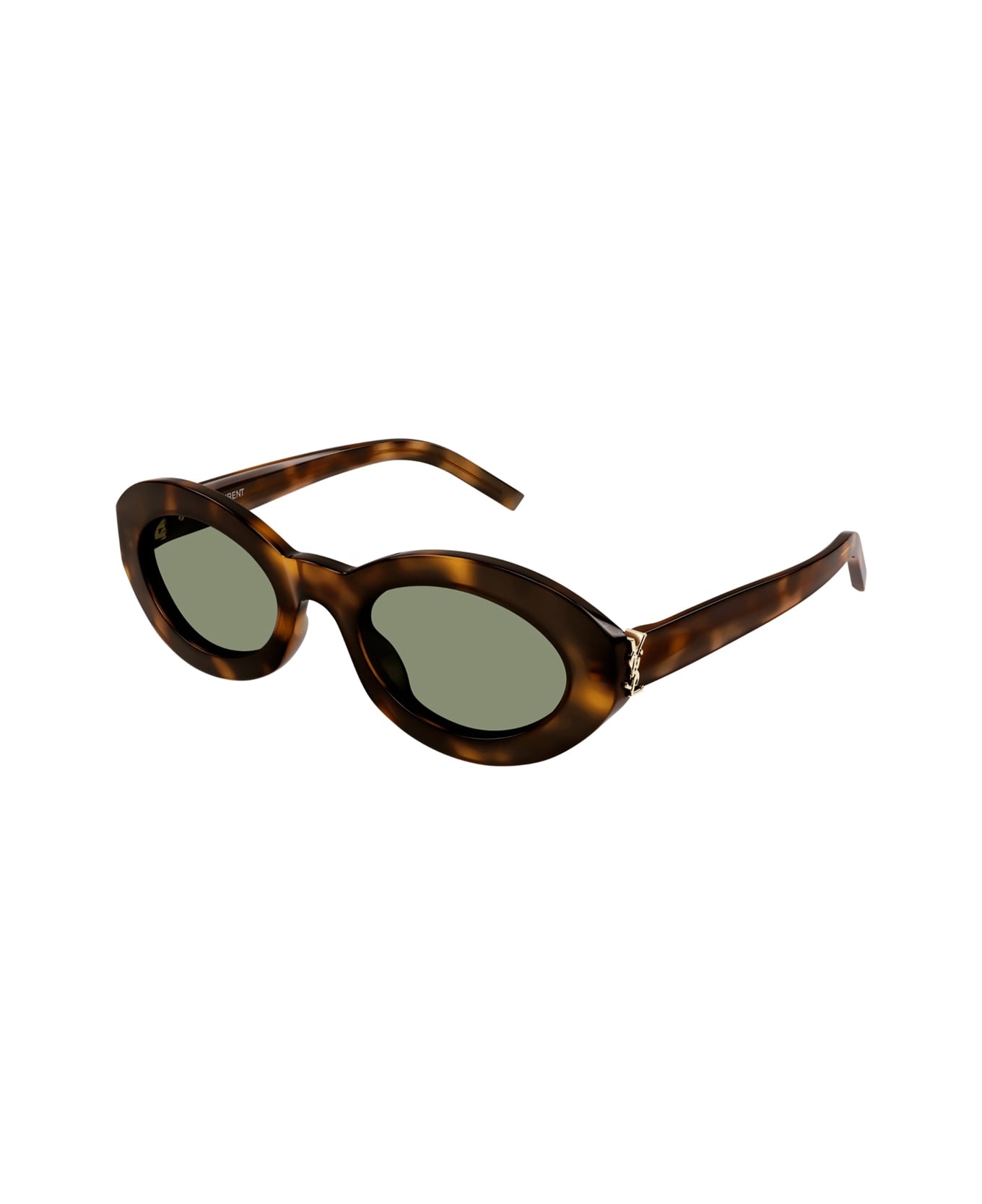 Sl M136 002 Havana/green Sunglasses - 2