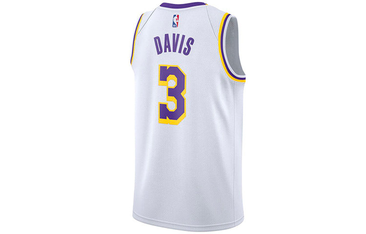 Nike NBA Jersey limited SW Fan Edition Los Angeles Lakers Anthony Davis No. 3 Basketball Jersey/Vest - 2