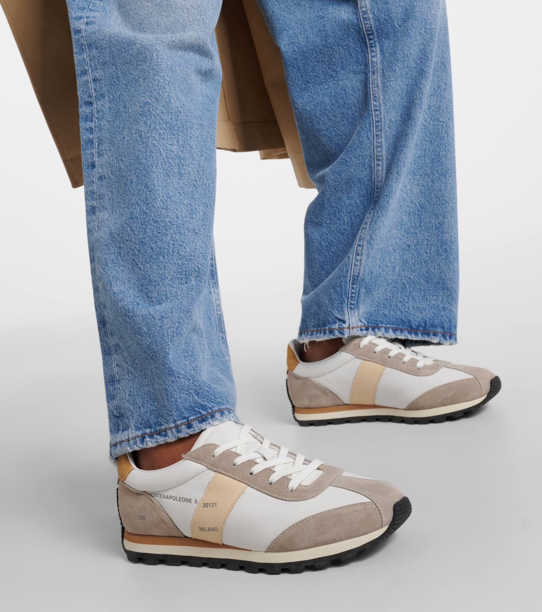Hogan 86er suede sneakers - 4