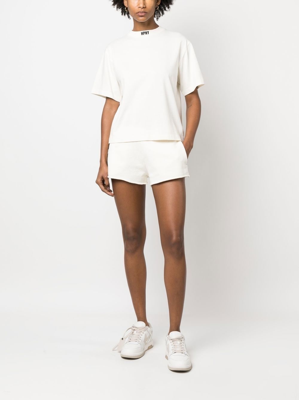 logo-print organic cotton T-shirt - 2