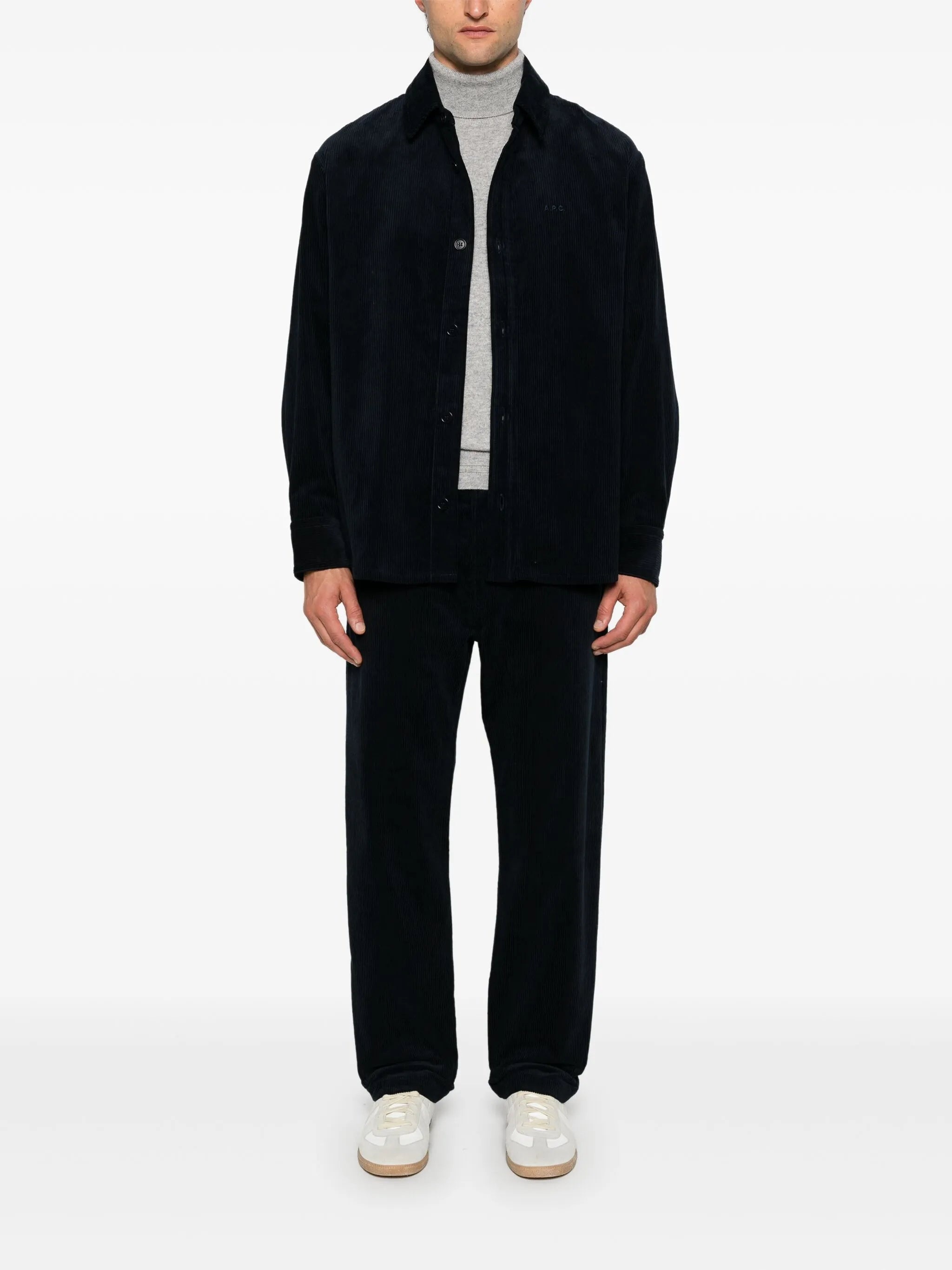 A.p.c. Achille Corduroy Trousers - 4