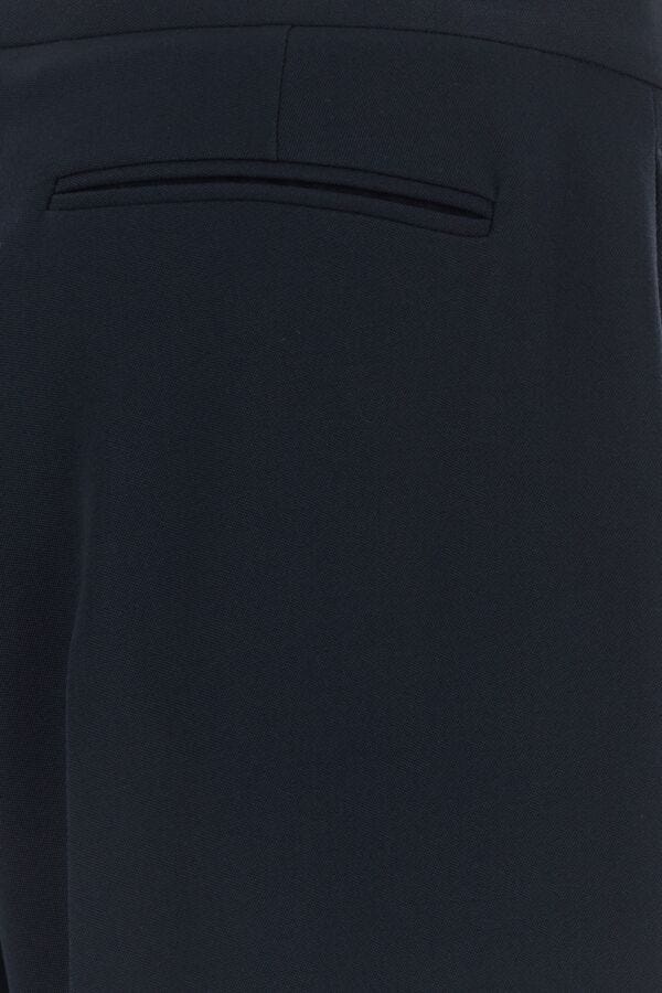 Midnight blue wool Rivo pant - 3