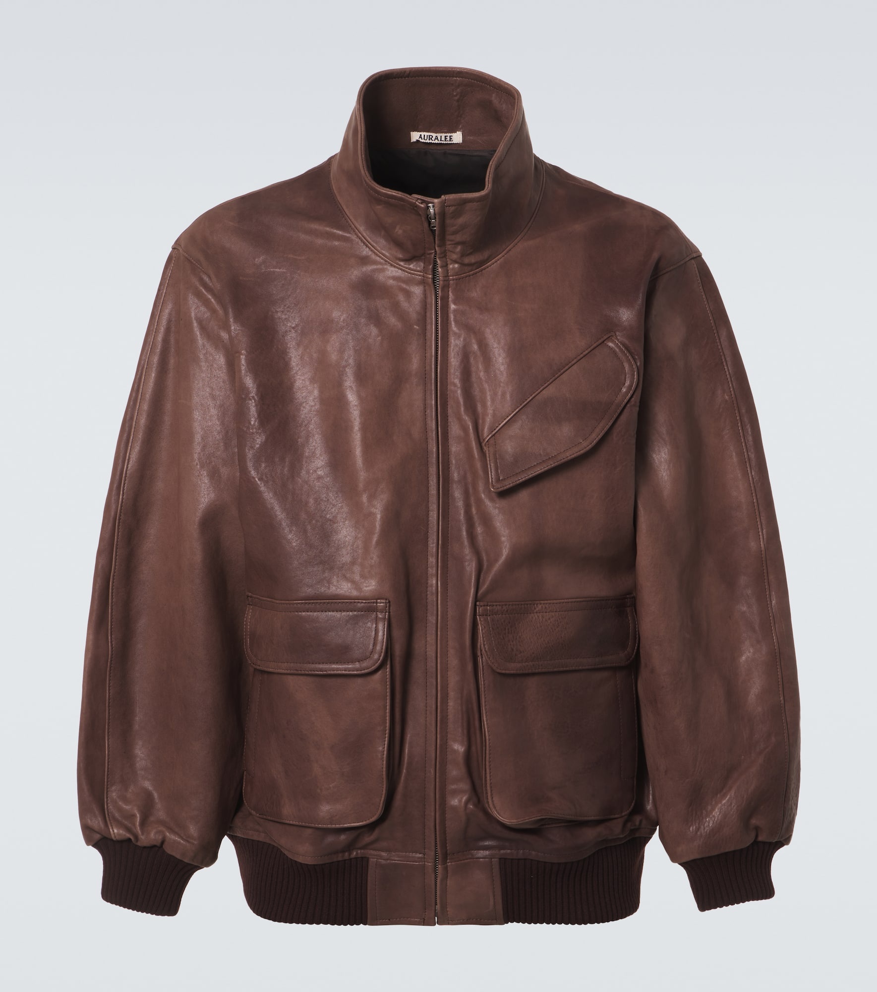 堅実な究極の AURALEE Leather jacket | mytheresa | REVERSIBLE ジャケット・アウター
