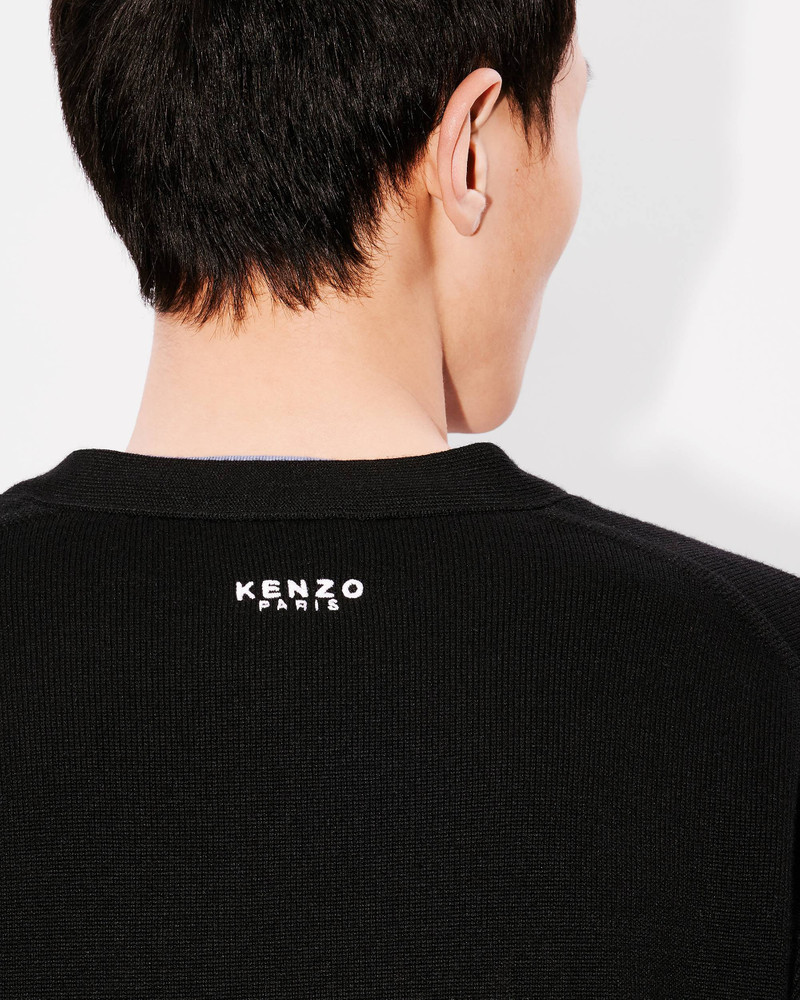 'KENZO Lucky Tiger' embroidered cardigan 7