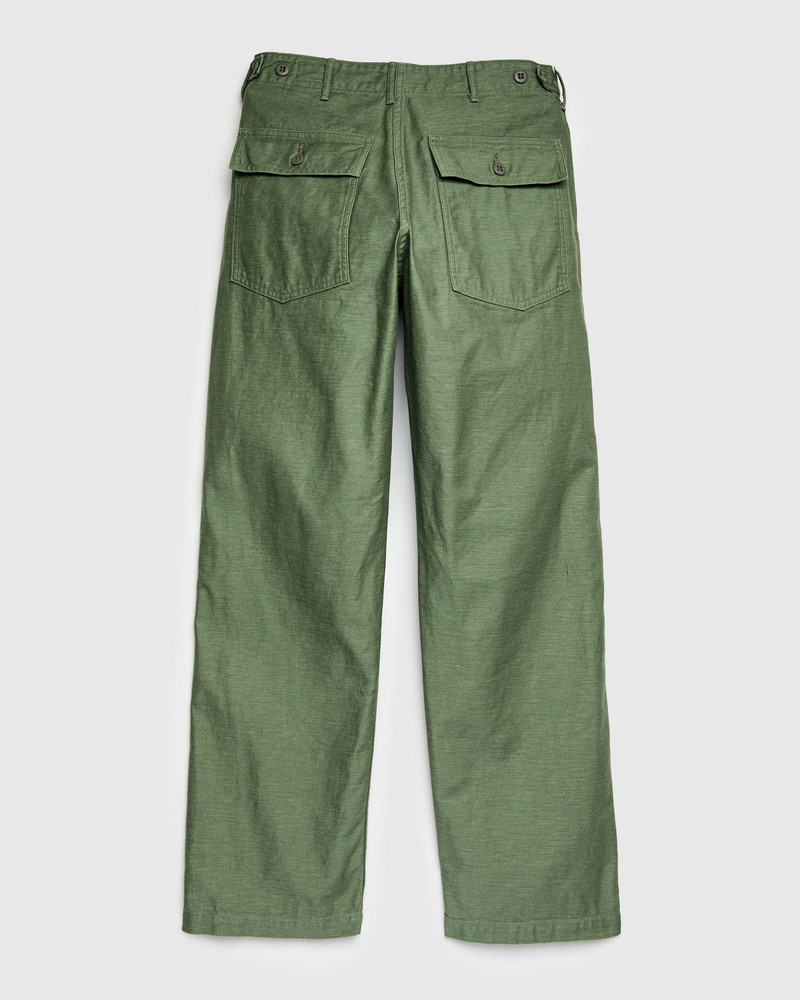 orSlow Straight Fit Fatigue Pants in Army outlook