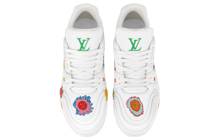 LOUIS VUITTON x YAYOI KUSAMA Sneaker 'White with Icons' 1ABD3E - 2