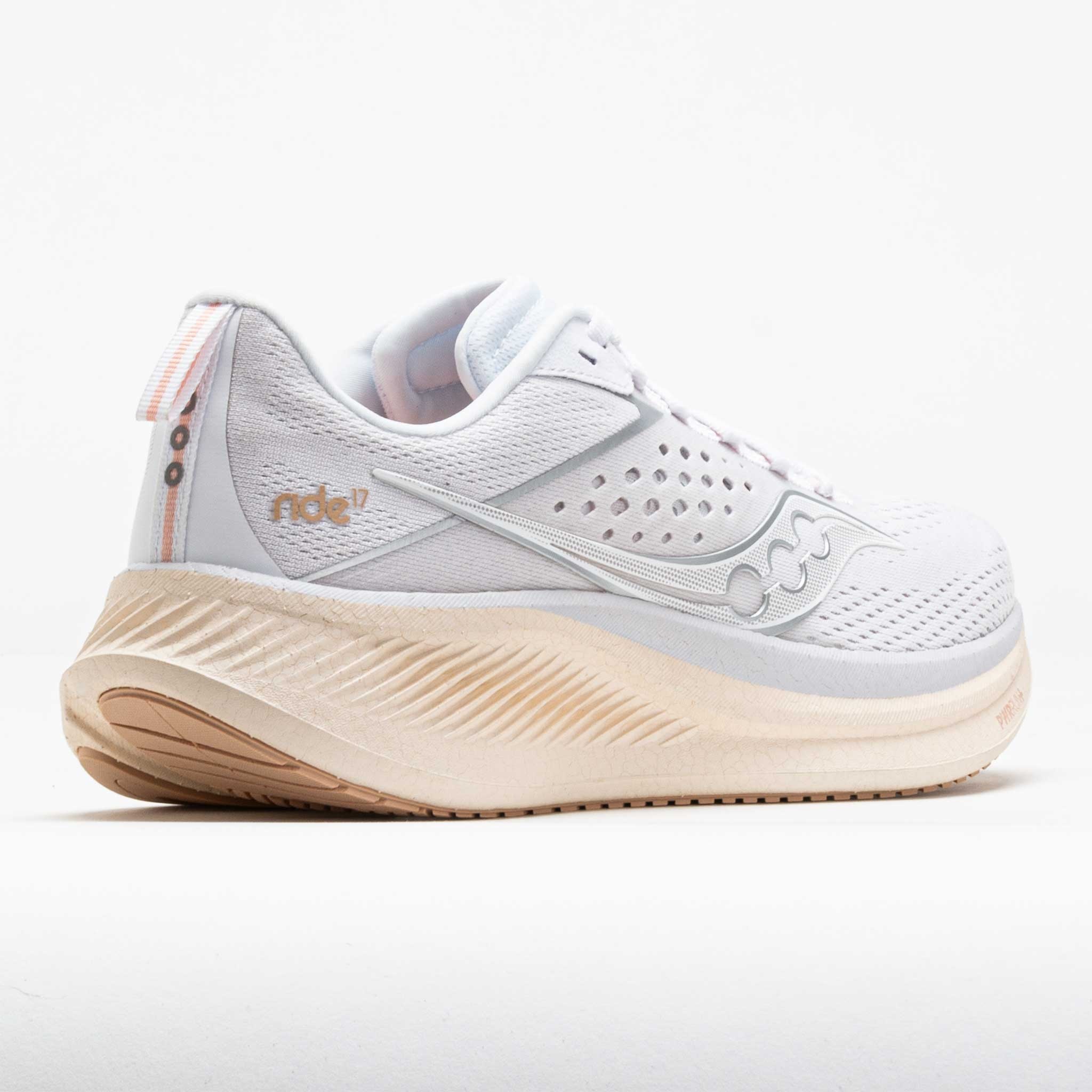 Saucony Saucony Ride 17 Women's White/Pearl holabirdsports - Main Image