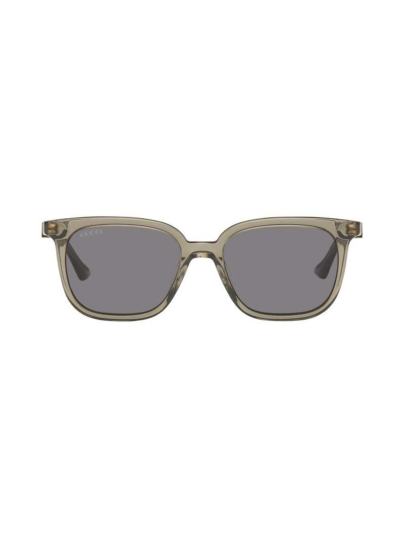 Gray Square Sunglasses - 1