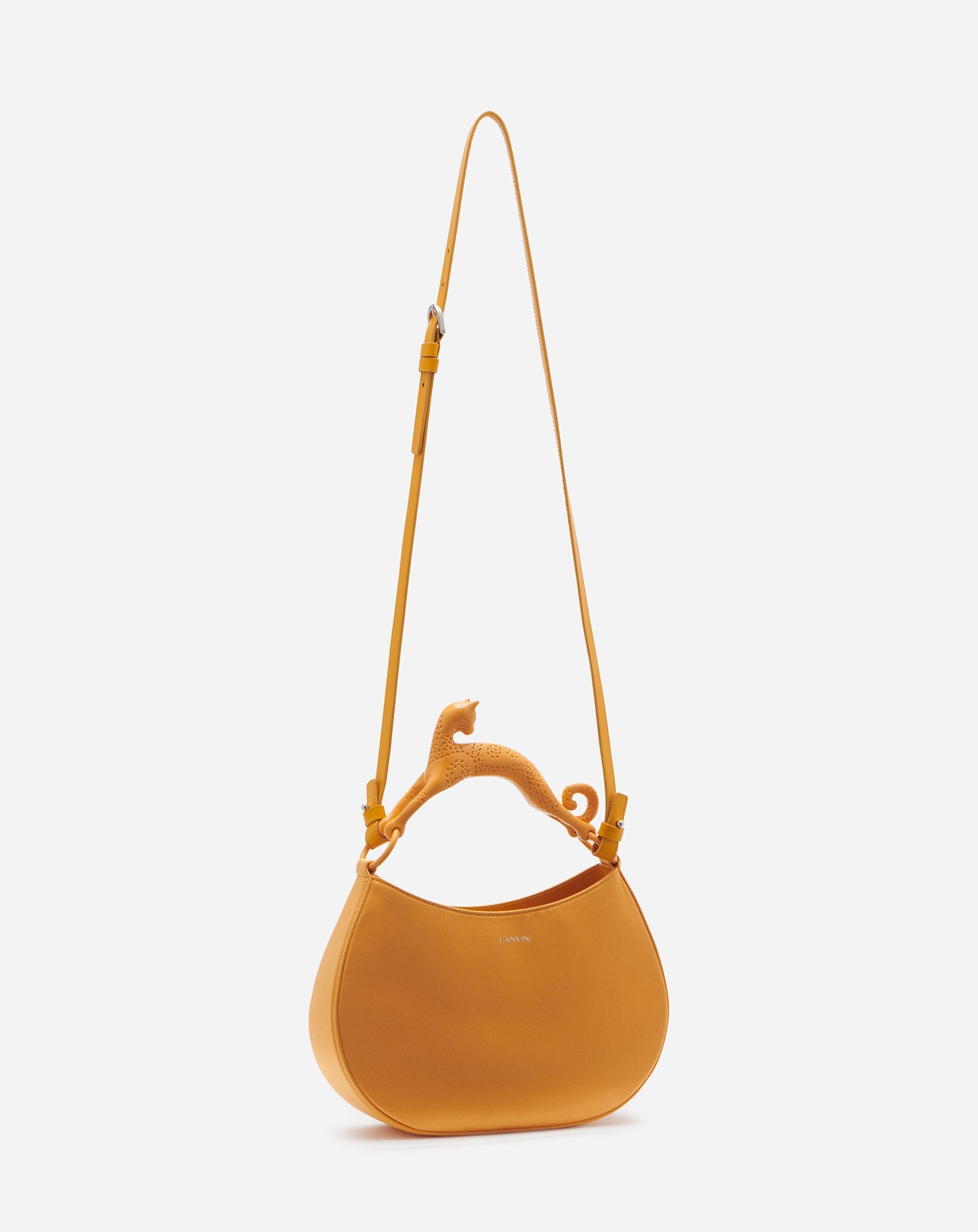 SATIN HOBO CAT BAG SM - 3