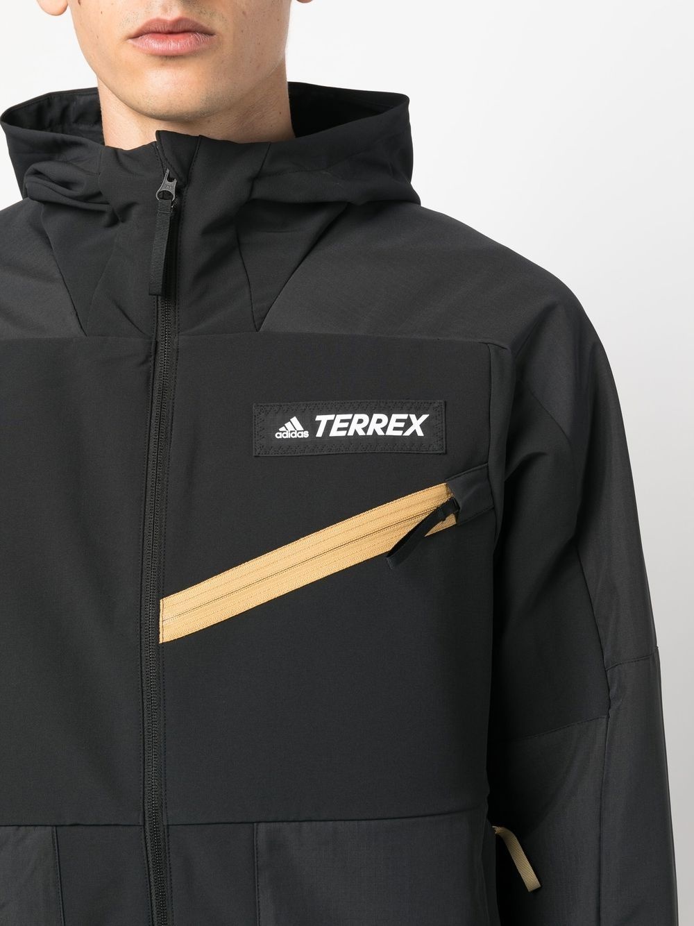 logo-print Terrex hooded jacket - 5