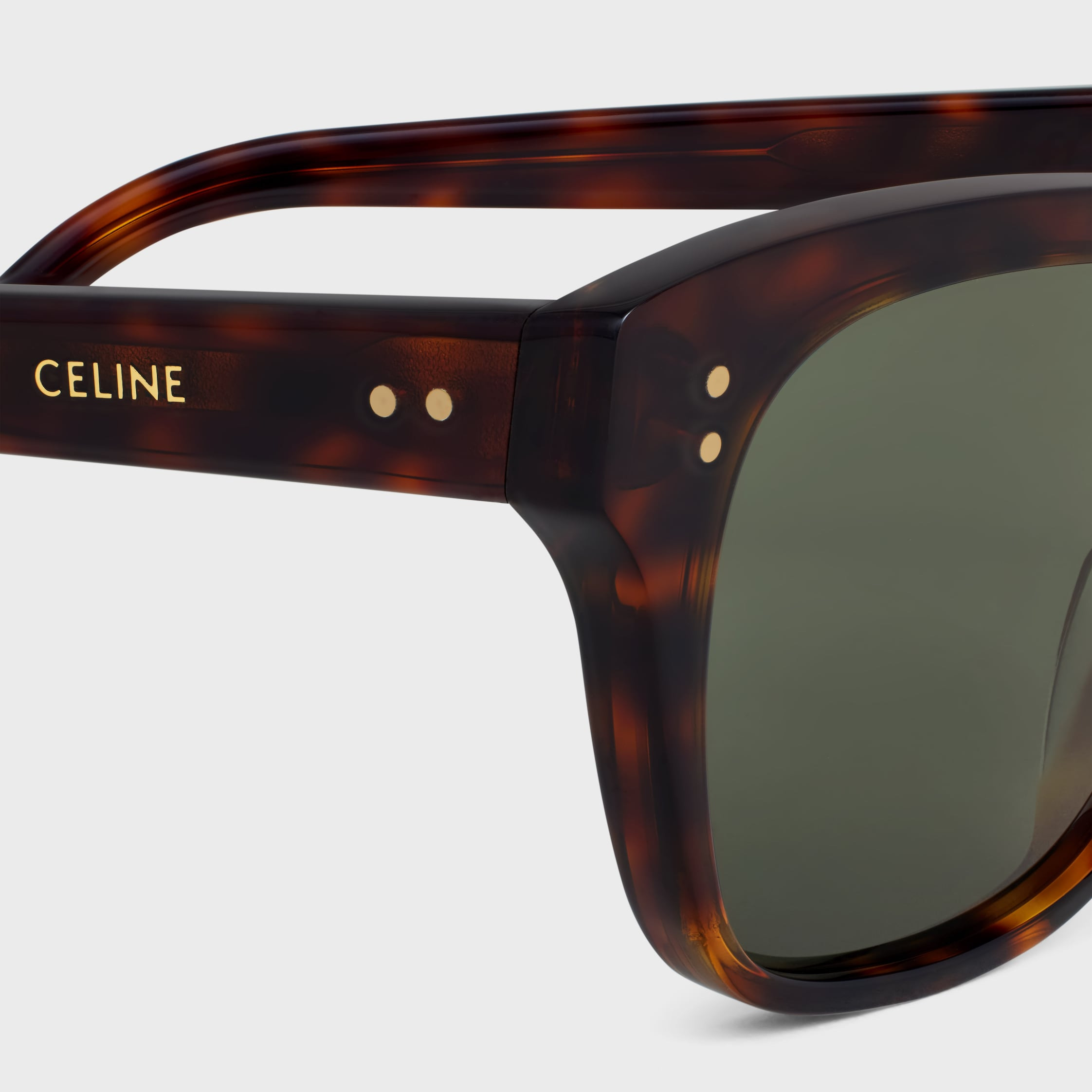 Black Frame 04 sunglasses in Acetate - 2