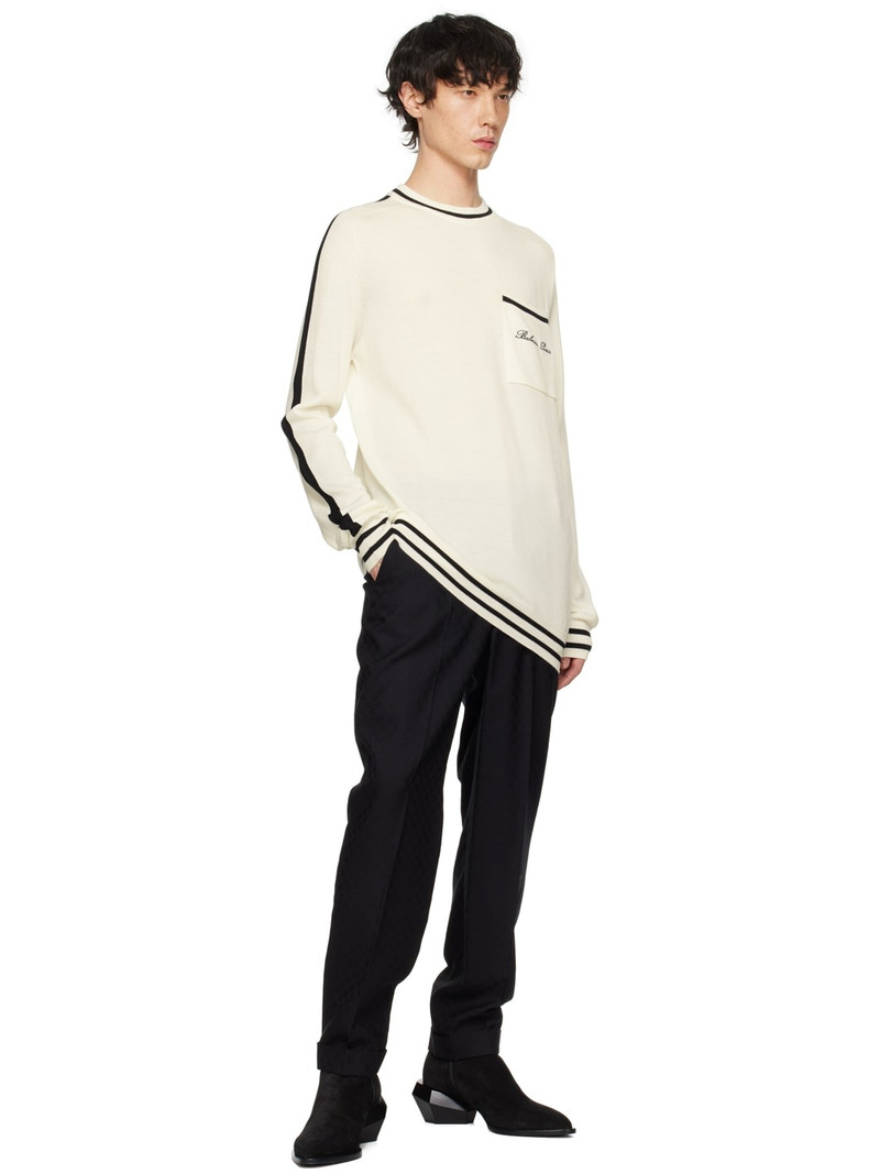 Balmain Off-White Signature Sweater outlook