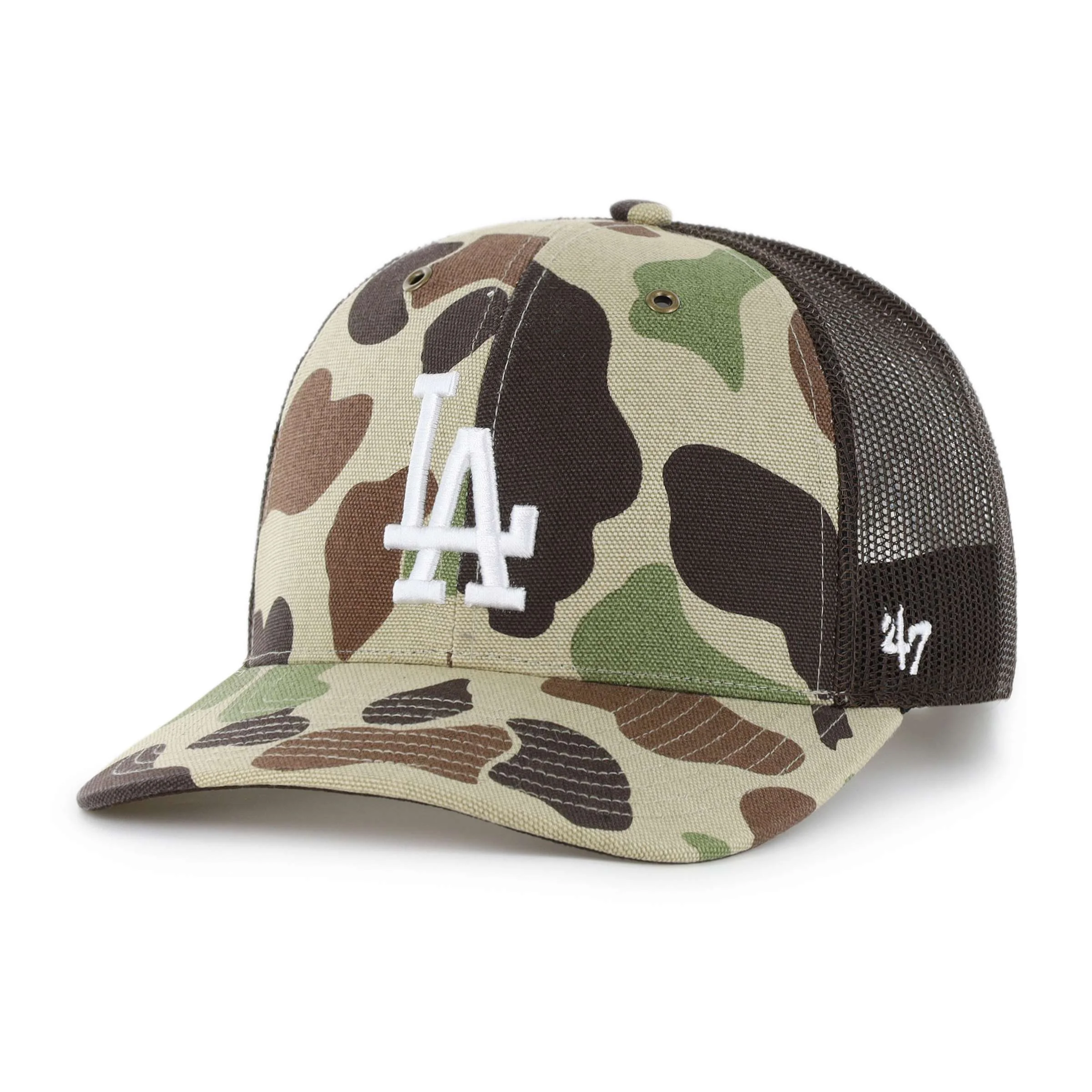 Los Angeles Dodgers '47 Camo Trucker - 1