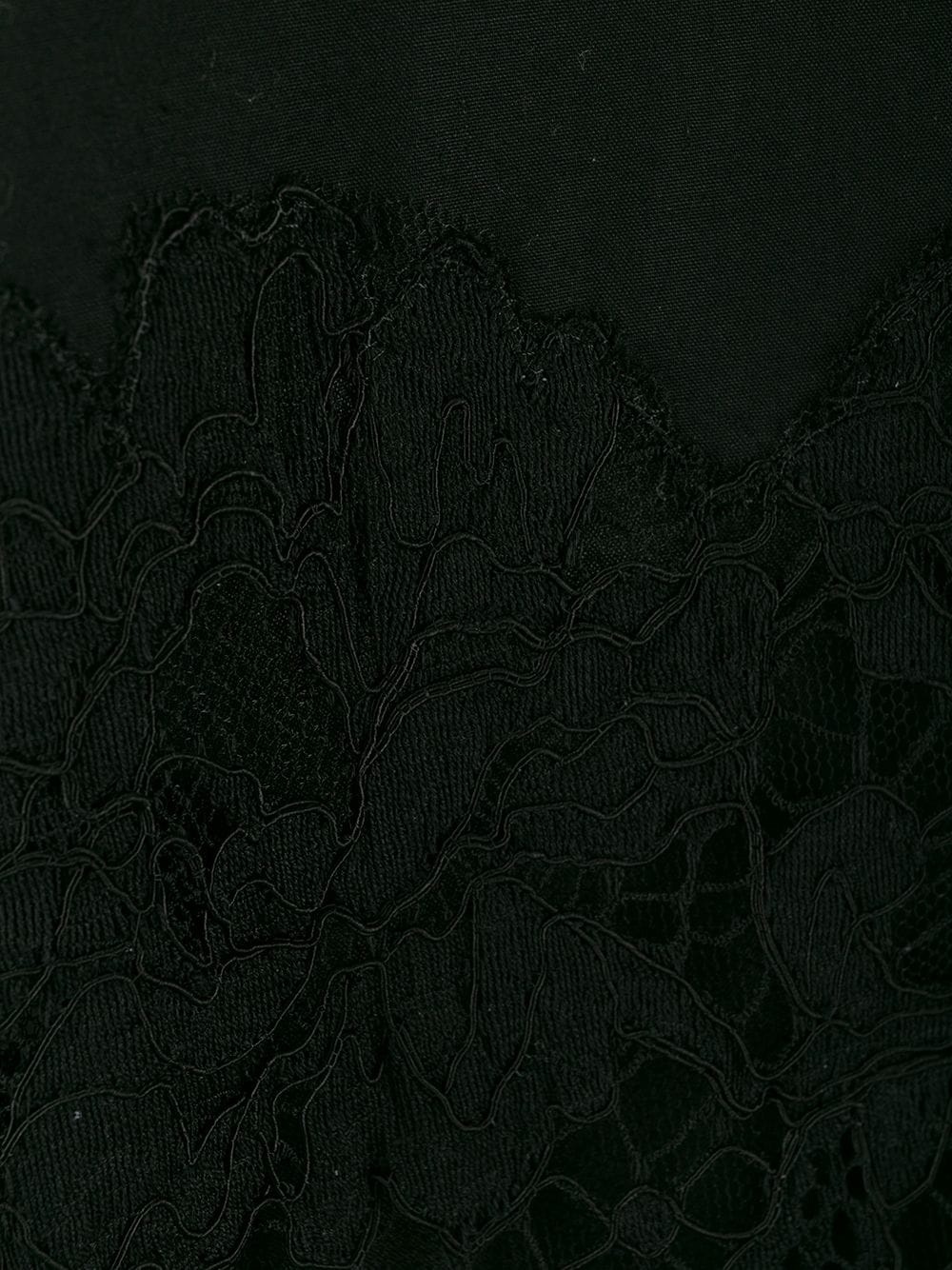 short button-up lace dress - 7