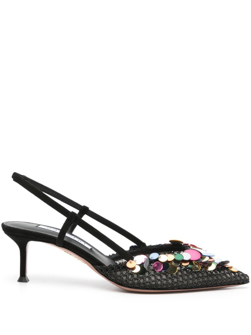 50mm Can Can slingback pumps 1