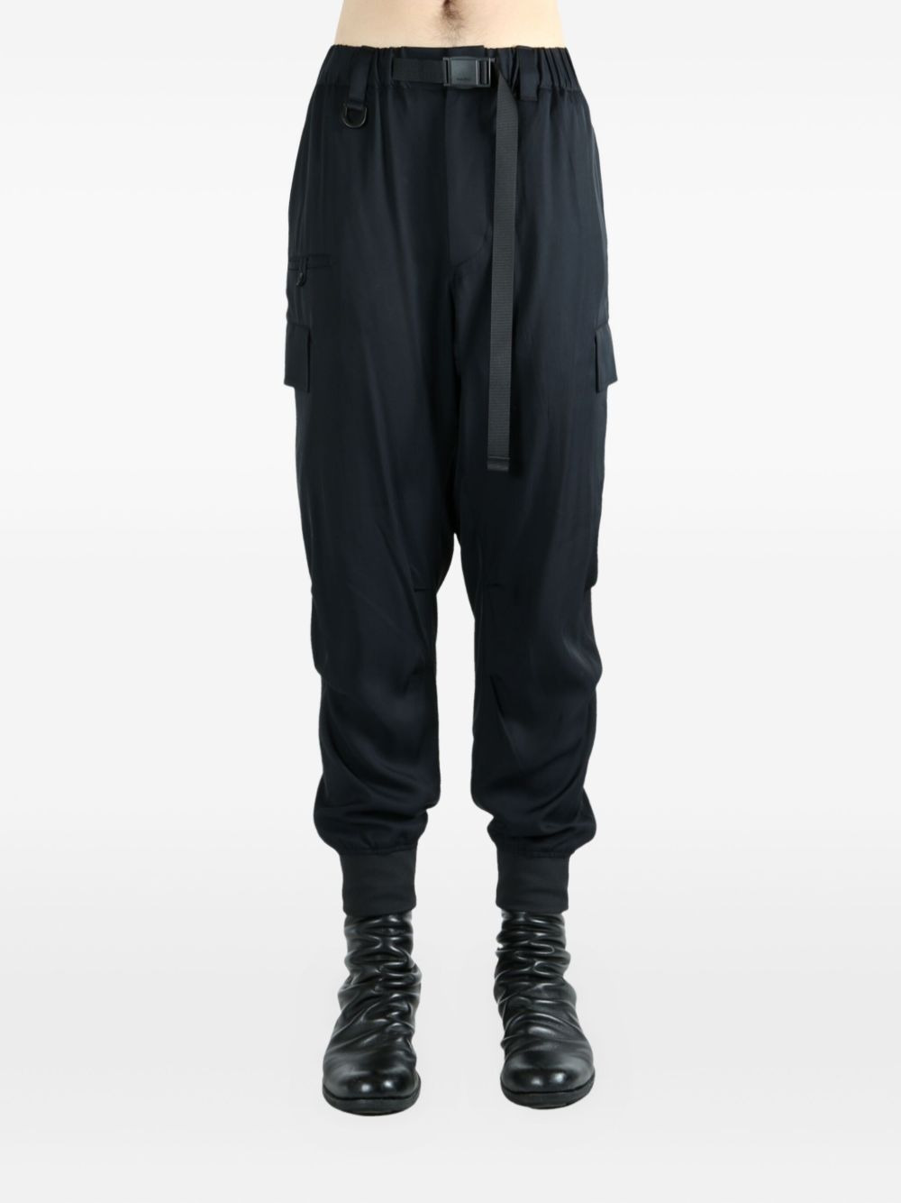 cuffed cargo pants - 2