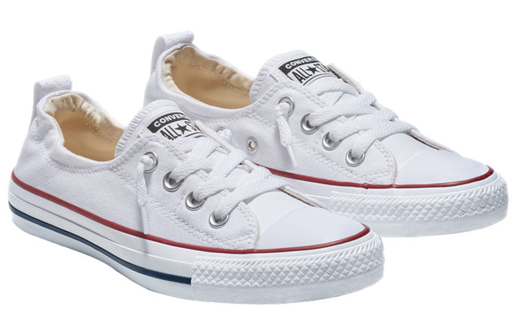 (WMNS) Converse Chuck Taylor All Star Shoreline Ox 'White' 537084F - 2