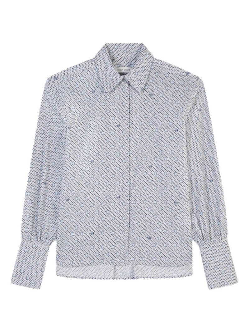foulard-print Shirt 1