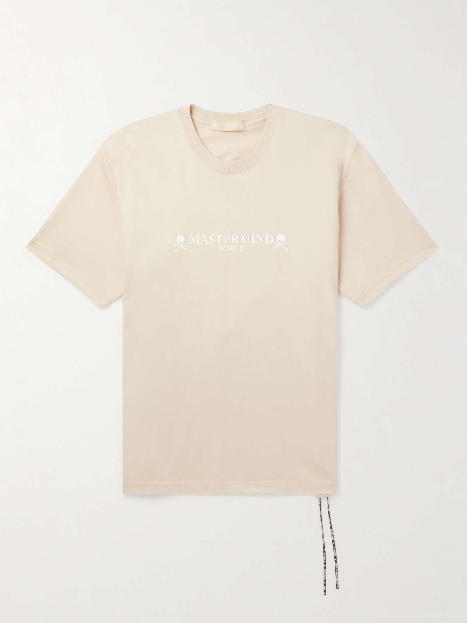 Glittered Logo-Print Cotton-Jersey T-Shirt - 1