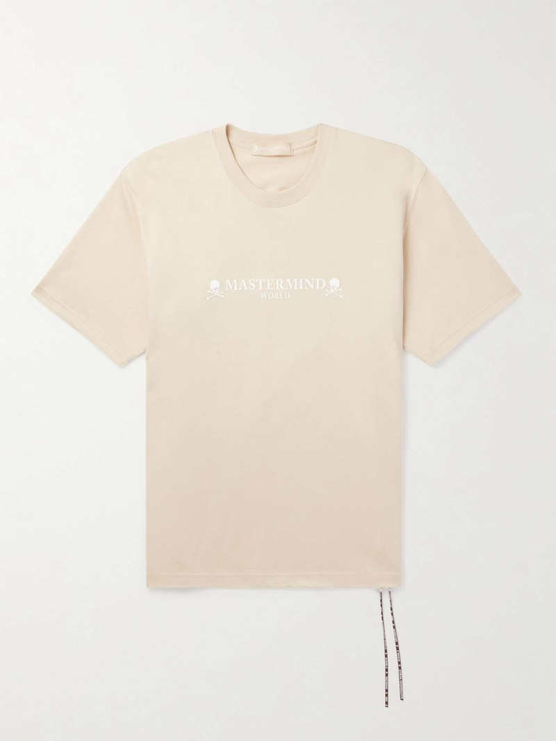 Glittered Logo-Print Cotton-Jersey T-Shirt 1