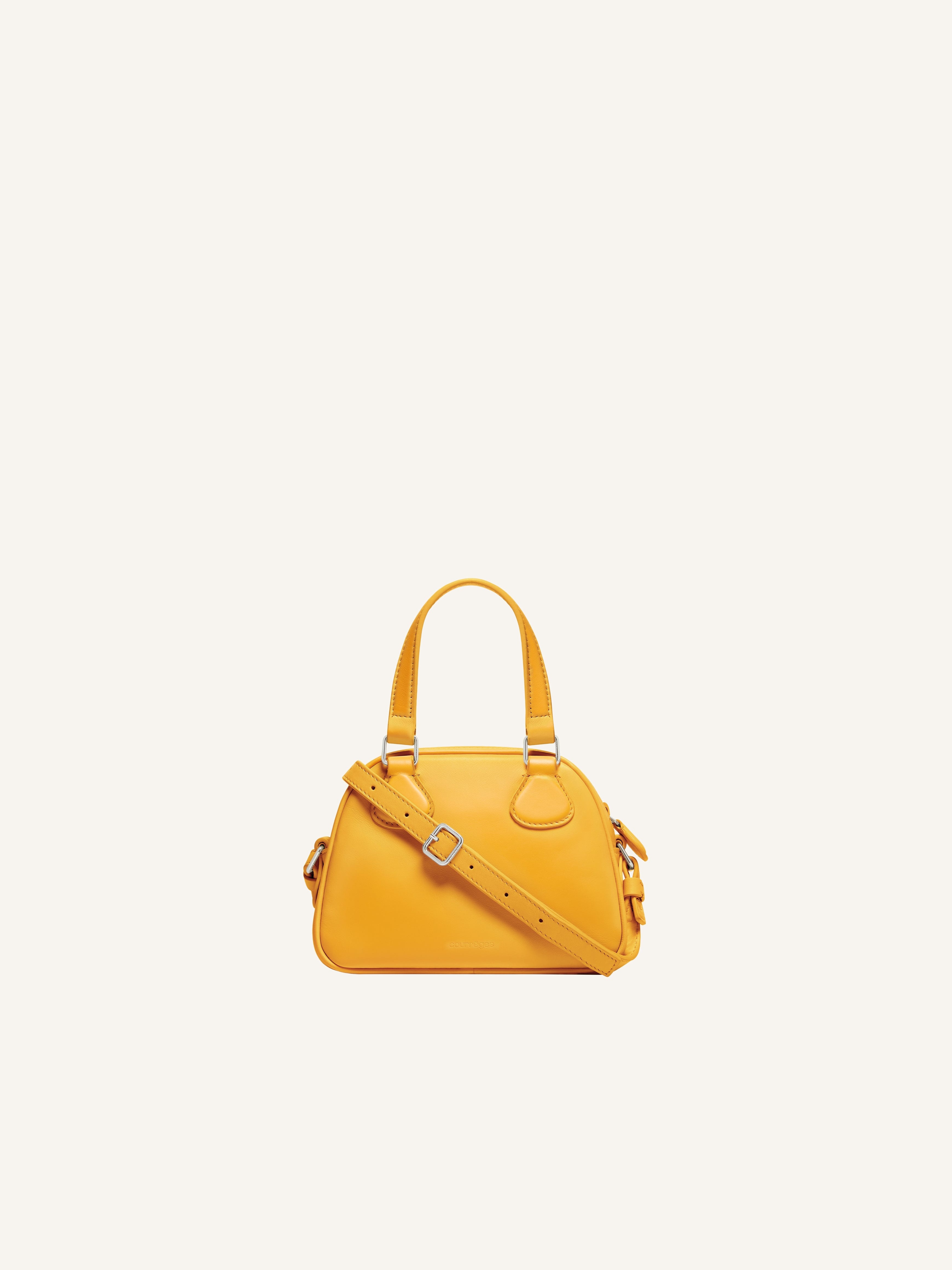 REEDITION MINI LEATHER BOWLING BAG - 3