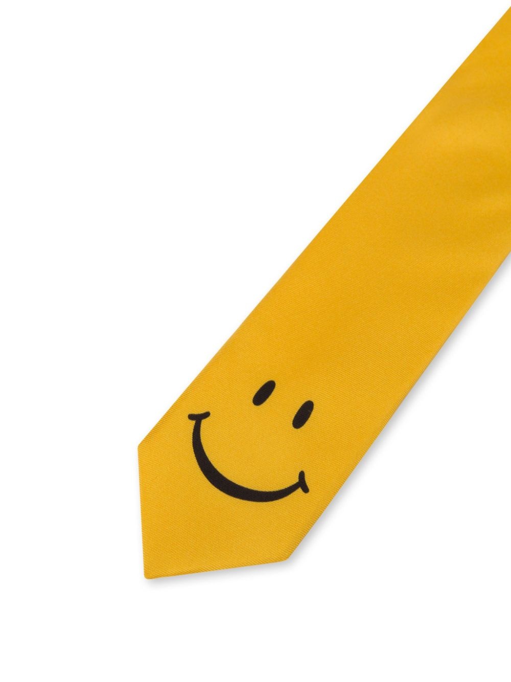 smiley face-motif tie - 3