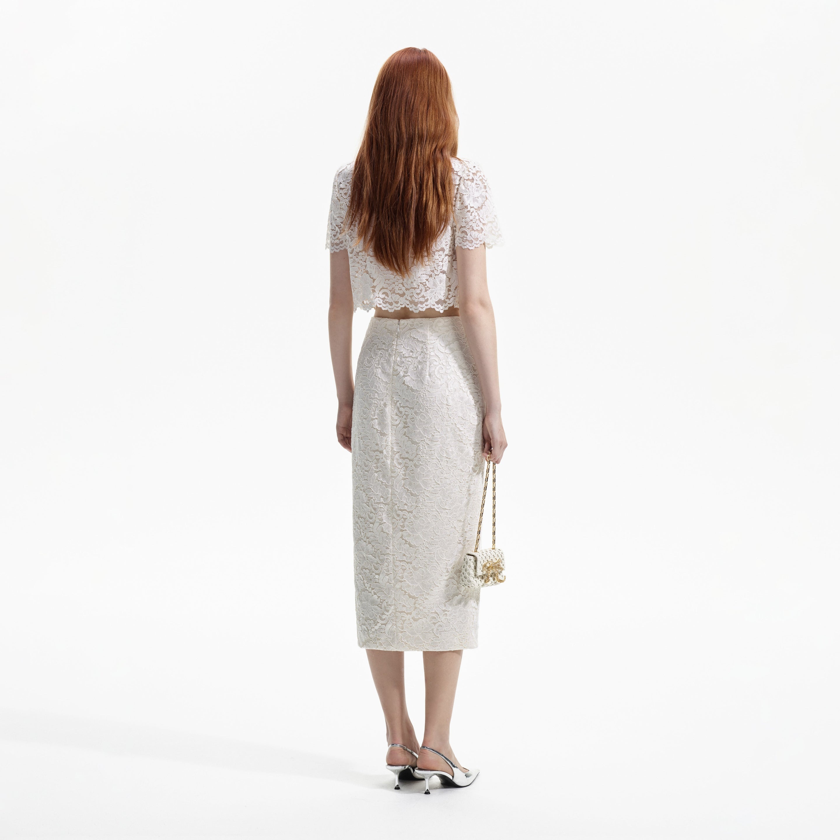 Cord lace skirt 2025