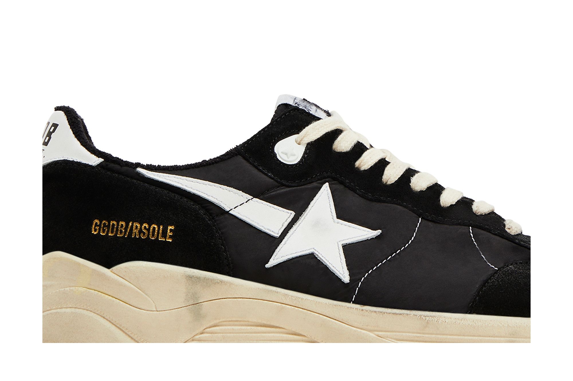 Golden Goose Running Sole 'Black White' - 2