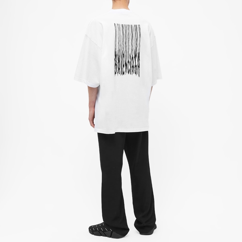 Balenciaga Barcode Logo Oversize Tee - 5