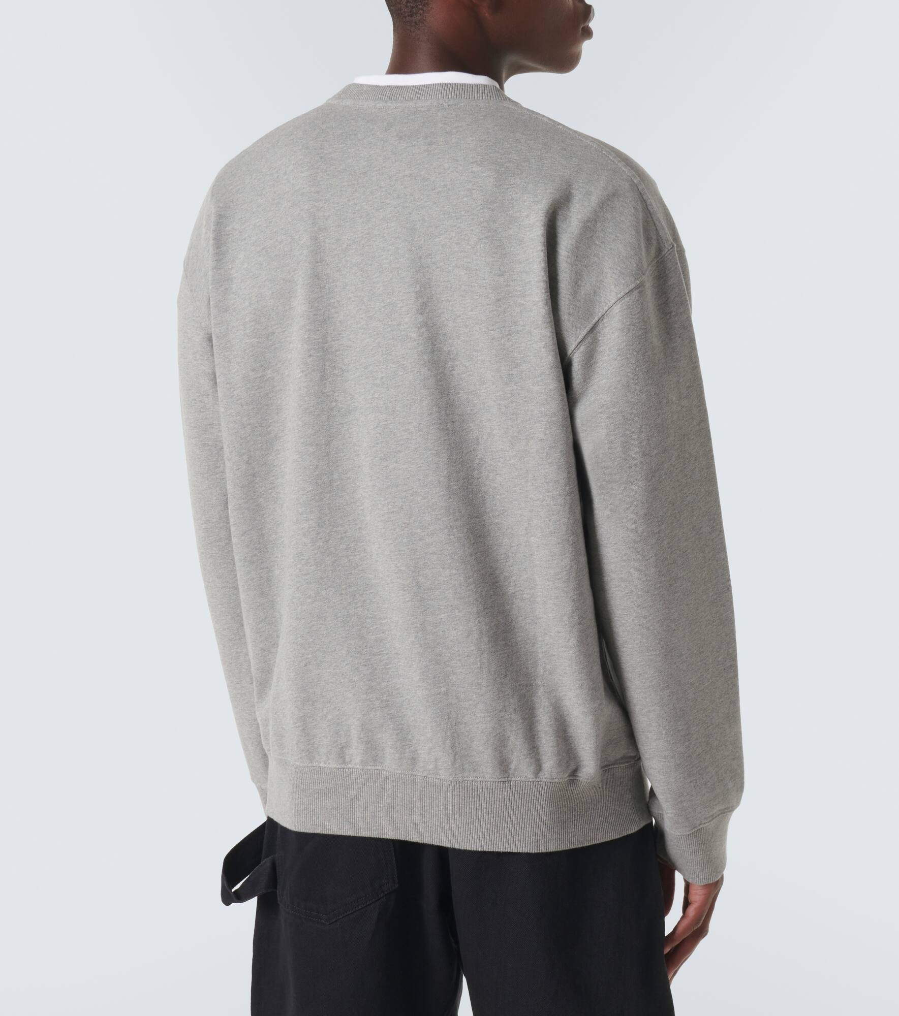 Logo cotton jersey sweatshirt - 4