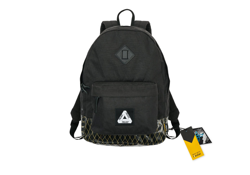 PALACE X-PAC COTTON CANVAS 백팩 블랙 - 1