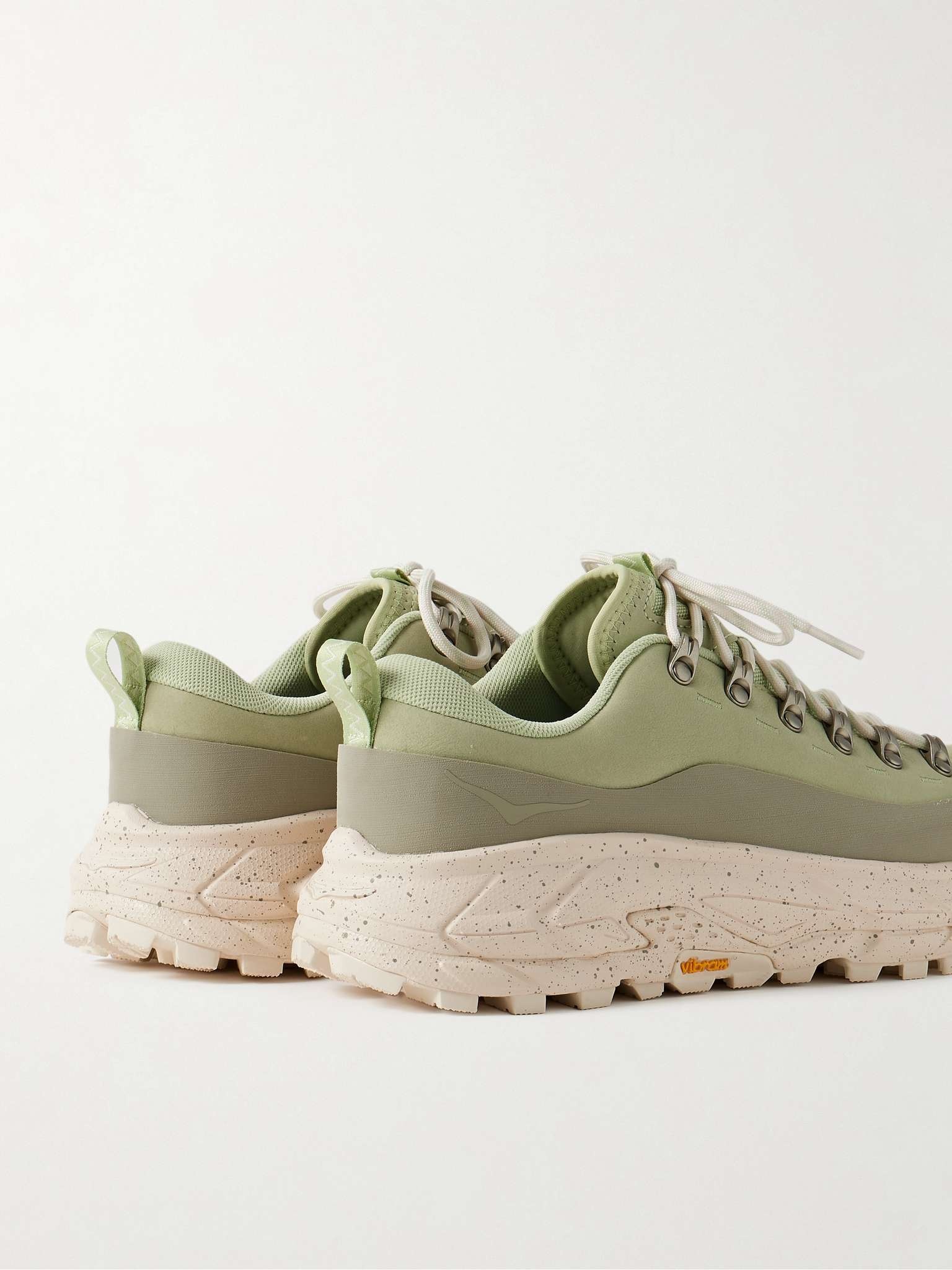 Tor Summit Rubber-Trimmed Nubuck and Mesh Sneakers - 5