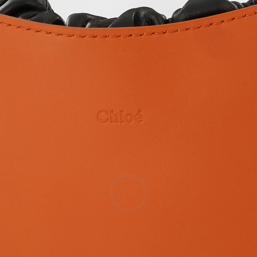 Chloe Mate Shoulder Bag Small in Orange - 4