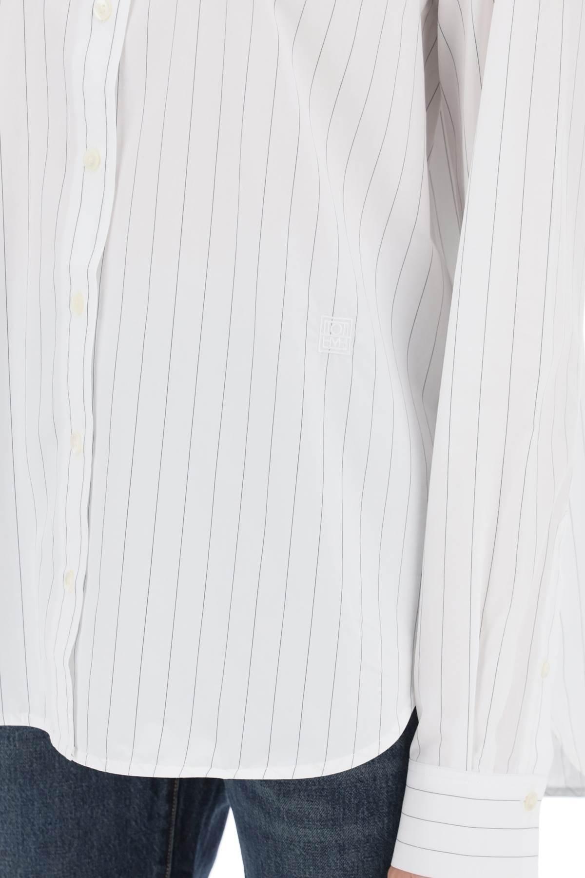 PINSTRIPED BOXY SHIRT - 5