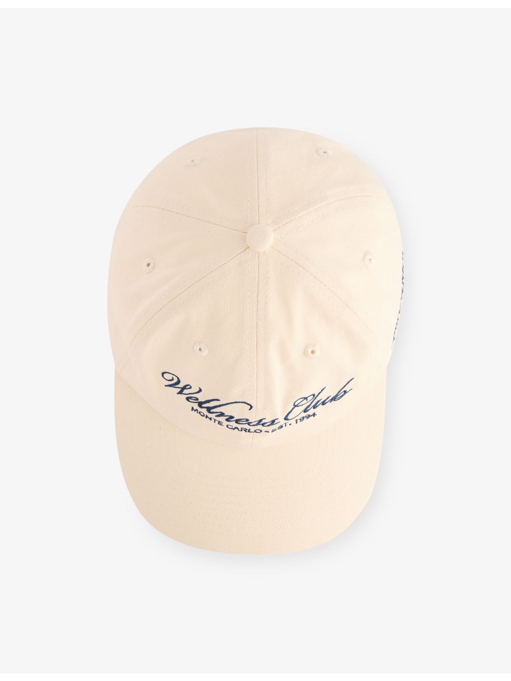 Wellness Club Embroidered Adjustable Cotton Cap - 4