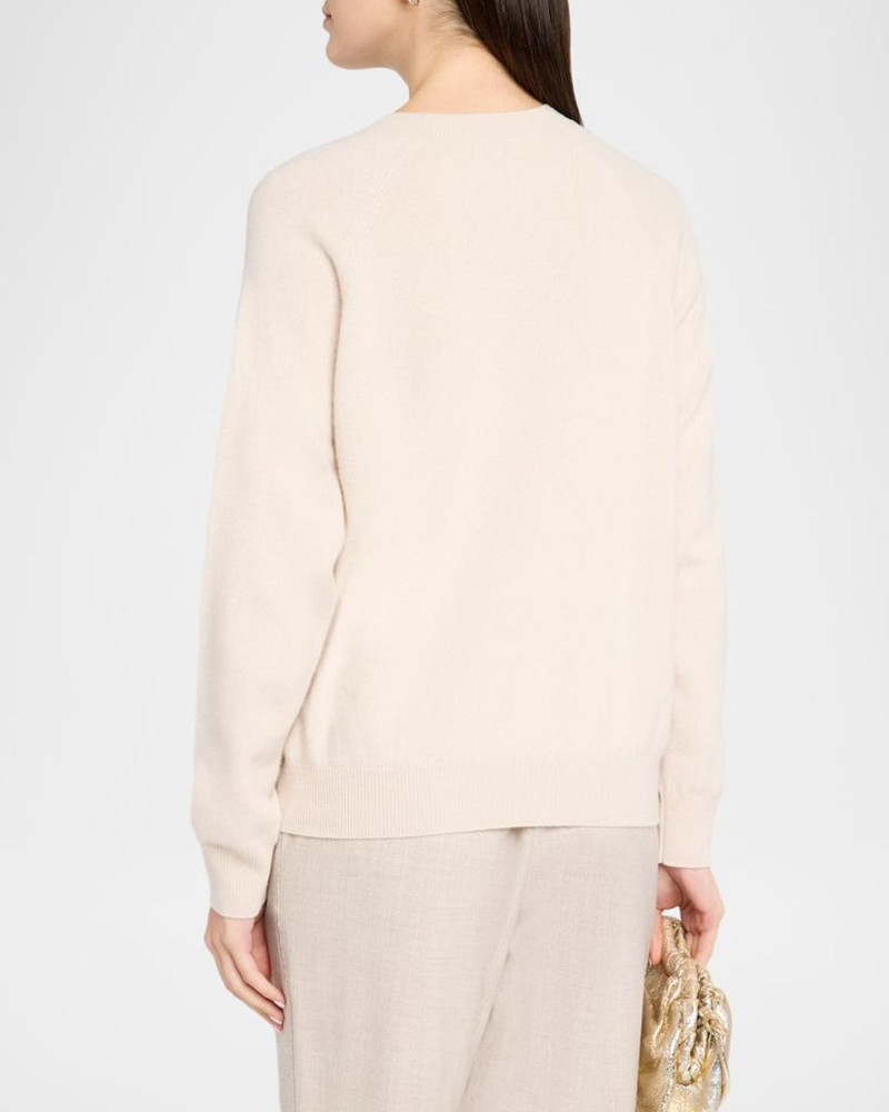 Striped Chain-Trim Crewneck Sweater 3