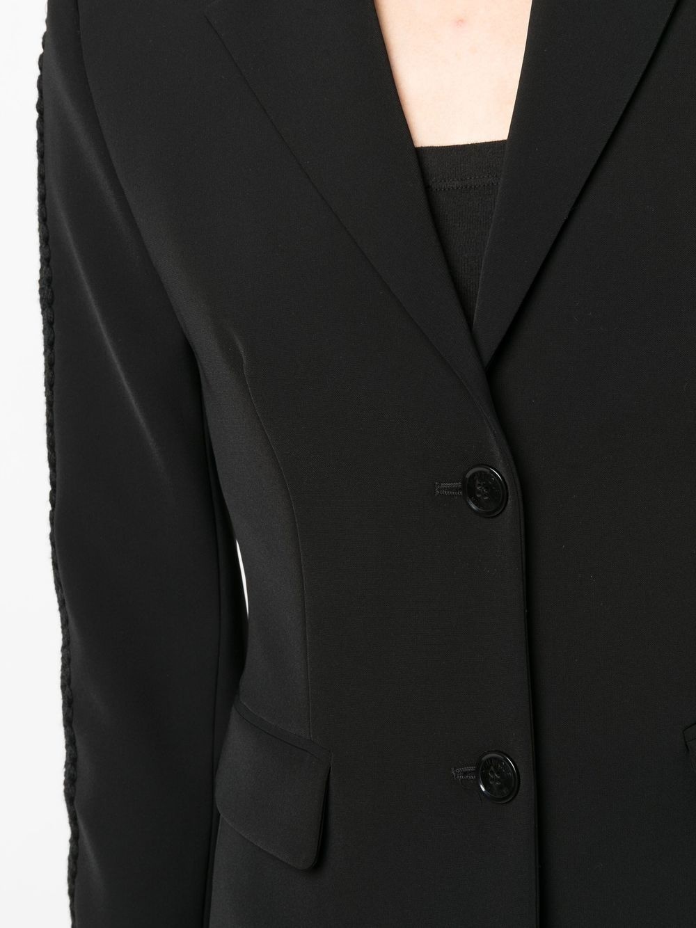 single-breasted blazer - 5