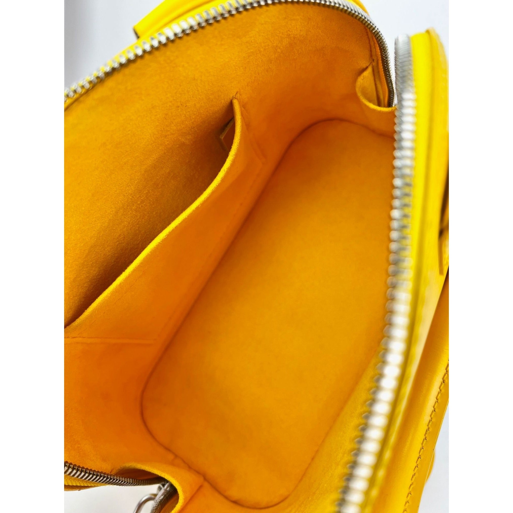 LOUIS VUITTON Alma BB Epi Leather Shoulder Bag - 3
