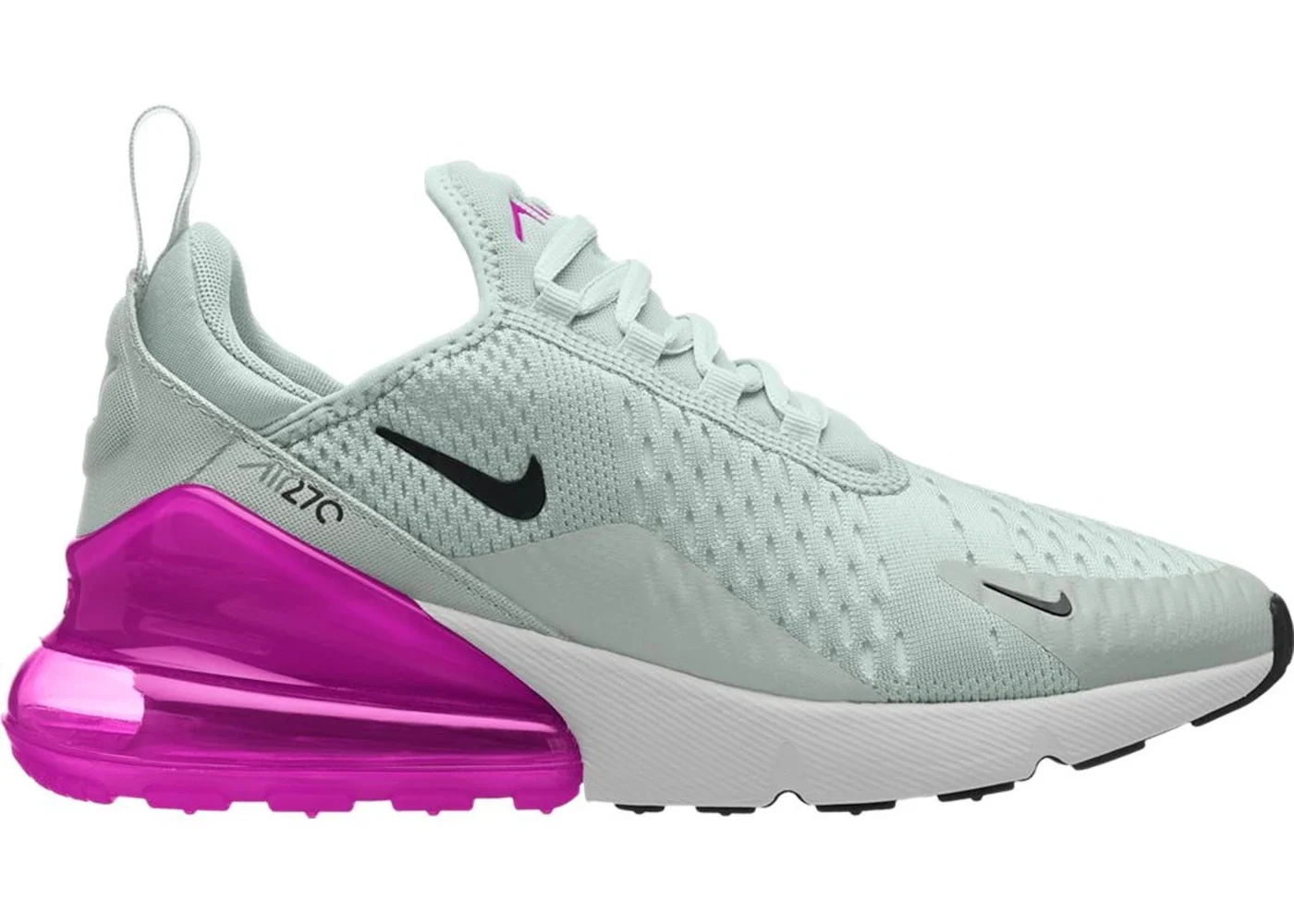 Nike Air Max 270 Barely Grey Fuchsia (Women's) - 1