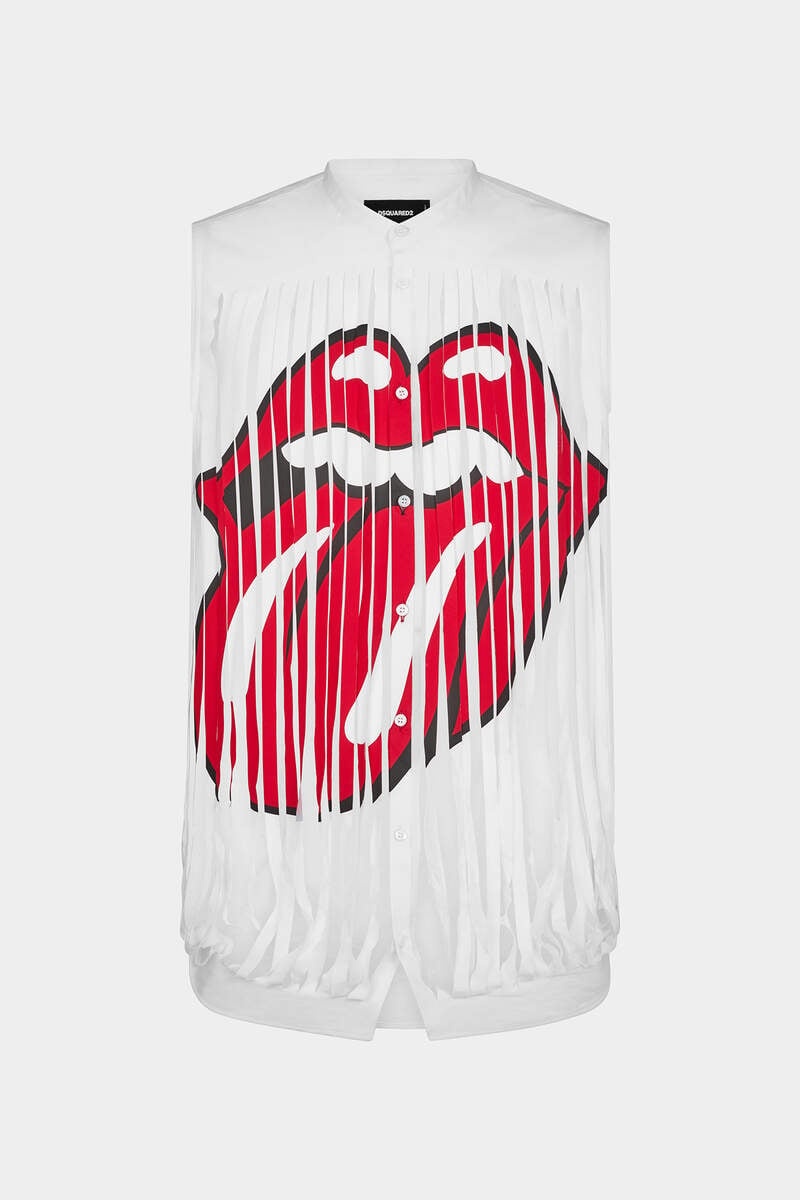 THE ROLLING STONES FRINGE SHIRT - 1
