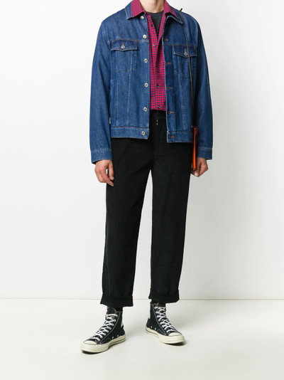 A.P.C. buttoned denim jacket outlook