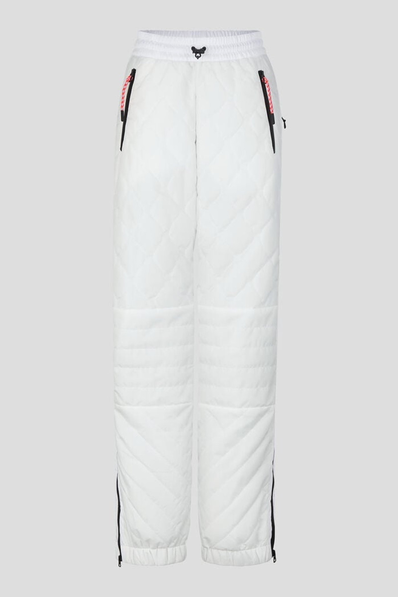 Piotta Quilted ski pants in Off-white 1