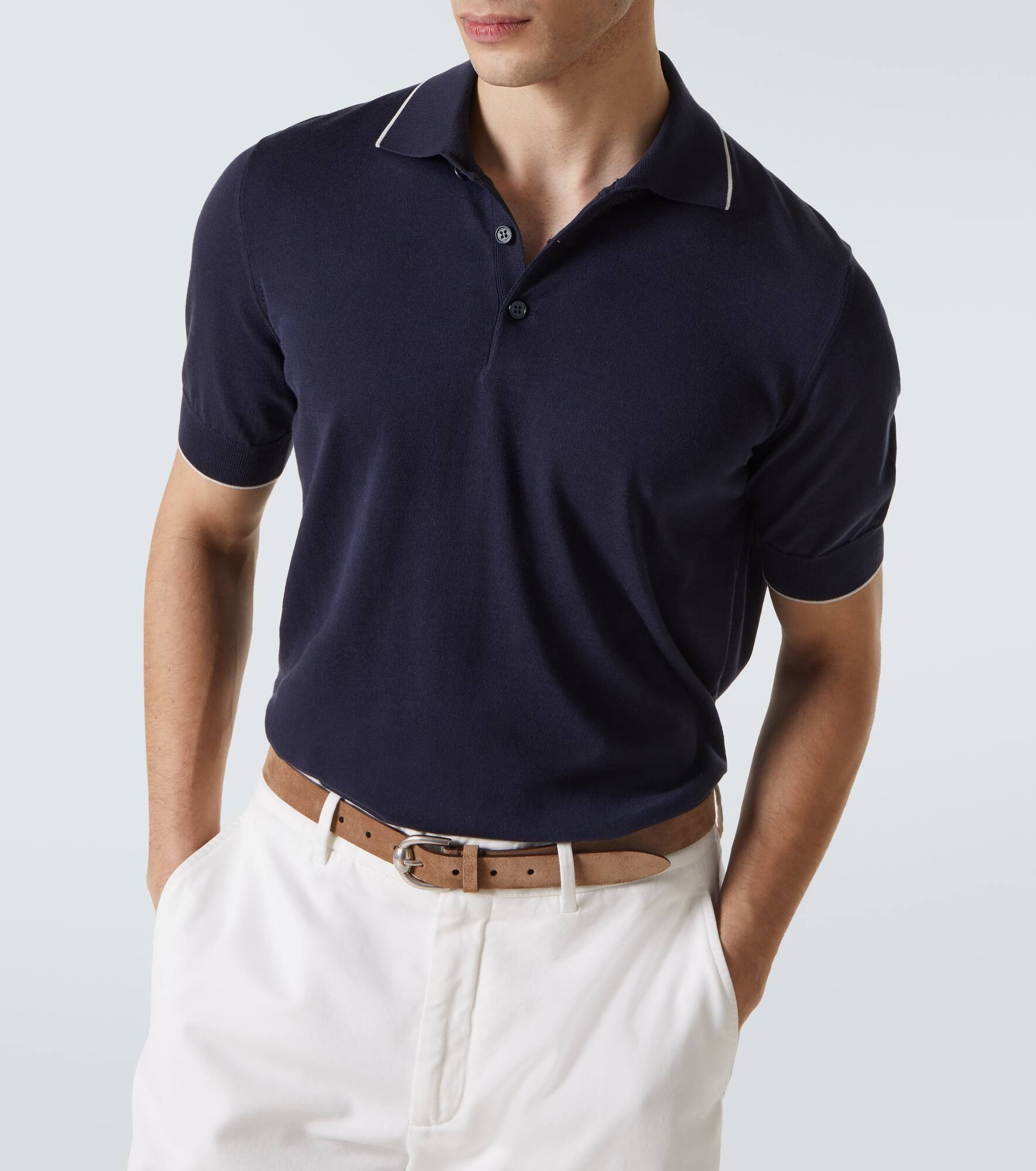Cotton polo shirt - 5