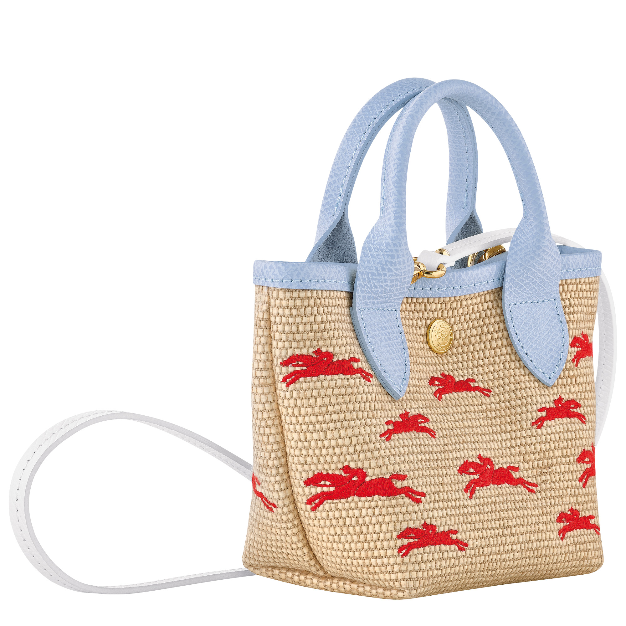 Le Panier Pliage XS Basket Sky Blue - Canvas - 3